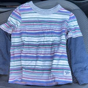 OshKosh B'gosh Kids Long Sleeve Striped Tee